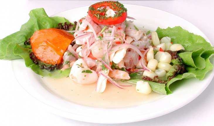 Ceviche de pescado